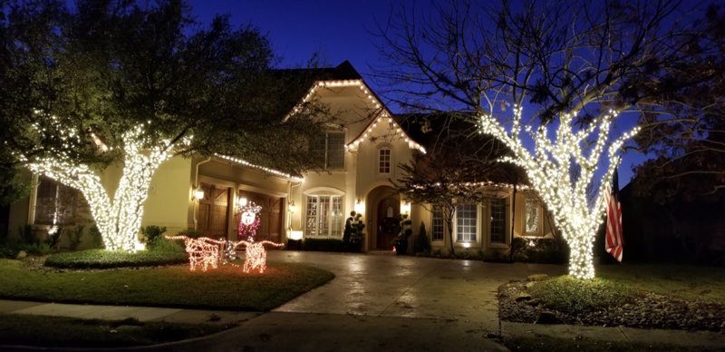 Christmas lights Allen