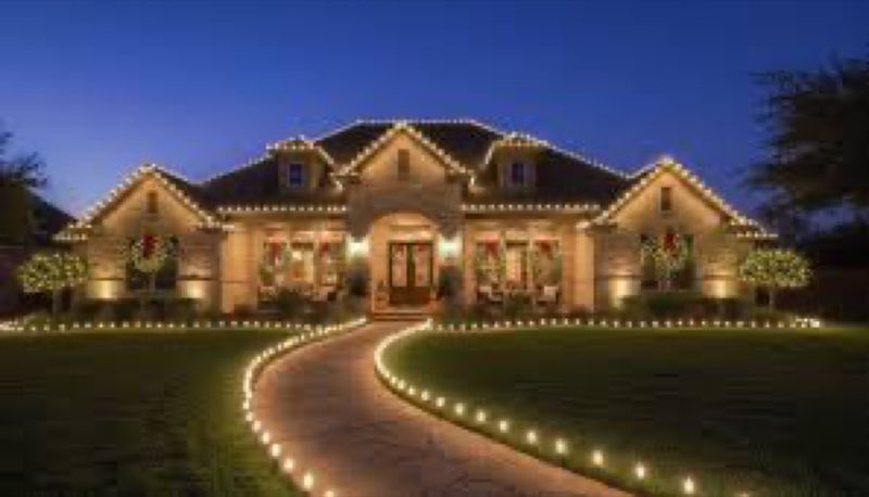 Christmas lights Allen
