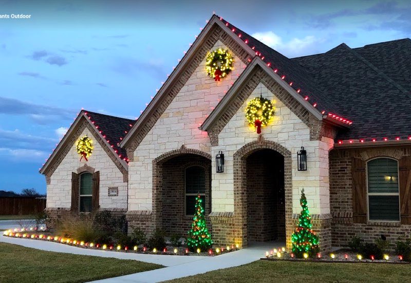 Christmas lights Allen